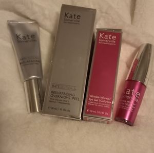 Kate Somerville Resurfacing peel & Wrinkle Warrior.